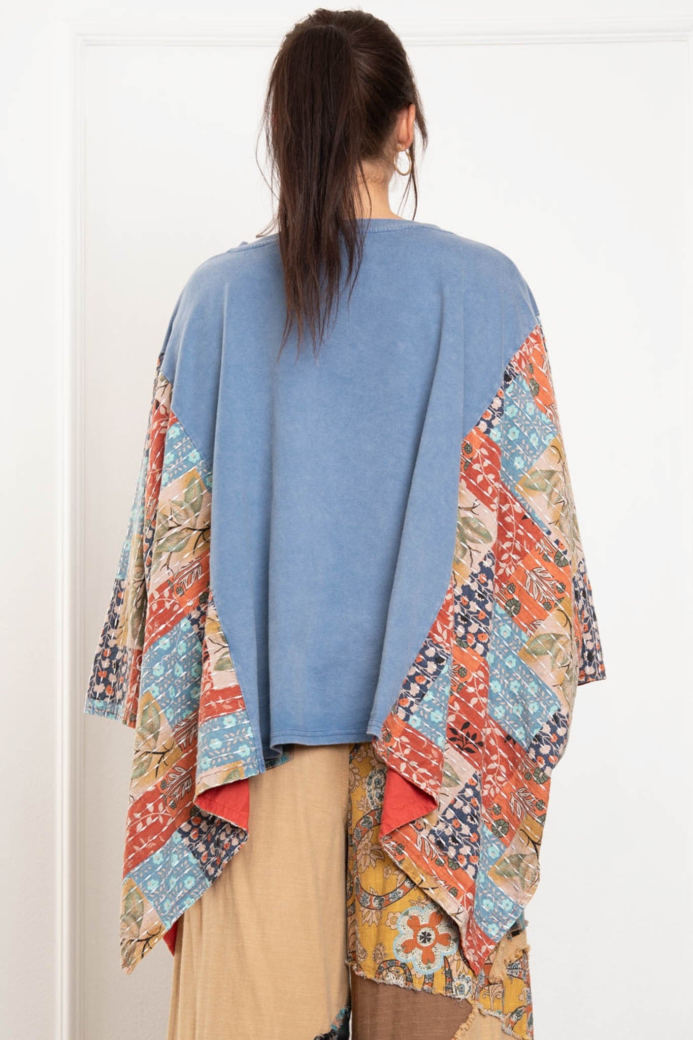 Maria Poncho Top