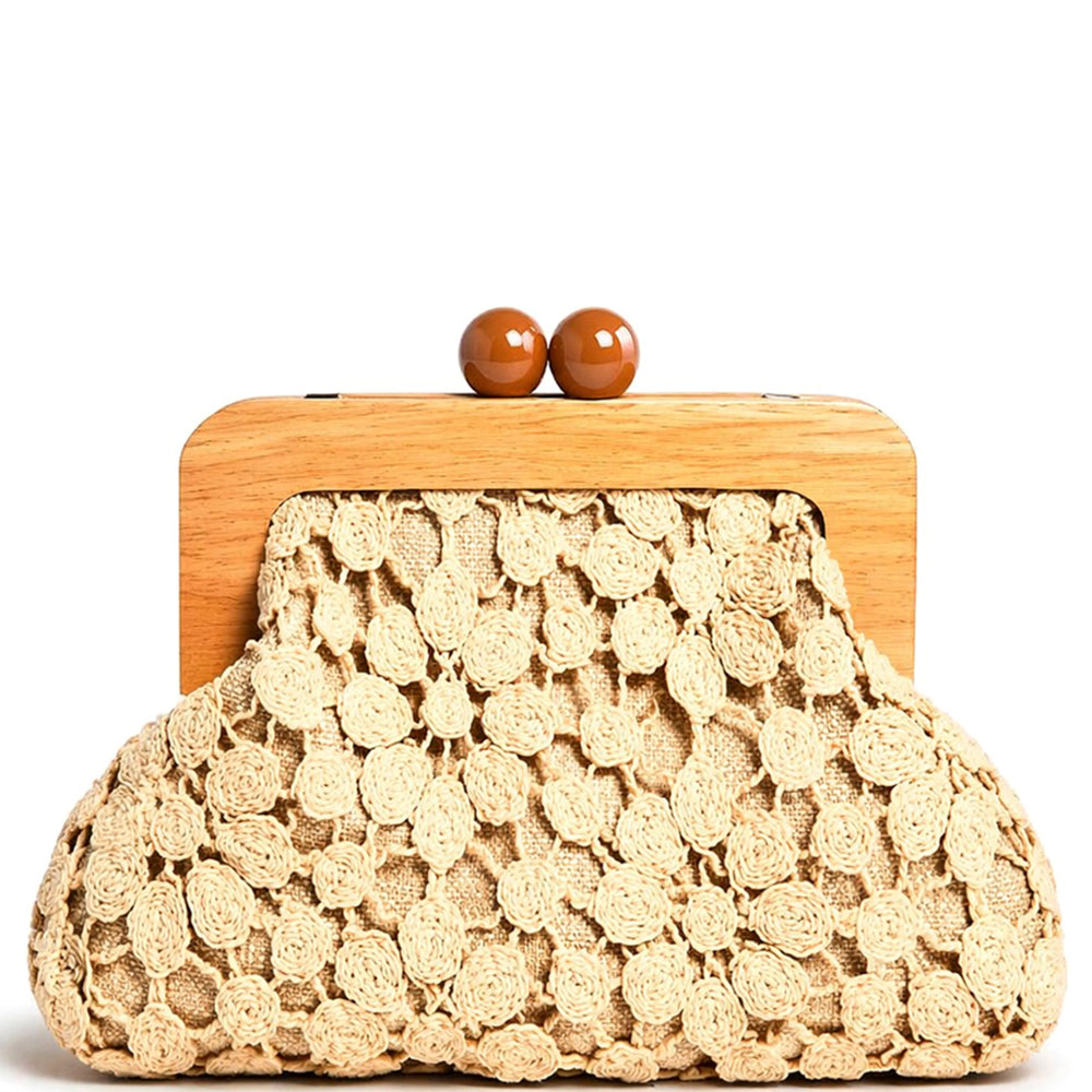 Wooden Clutch Bag