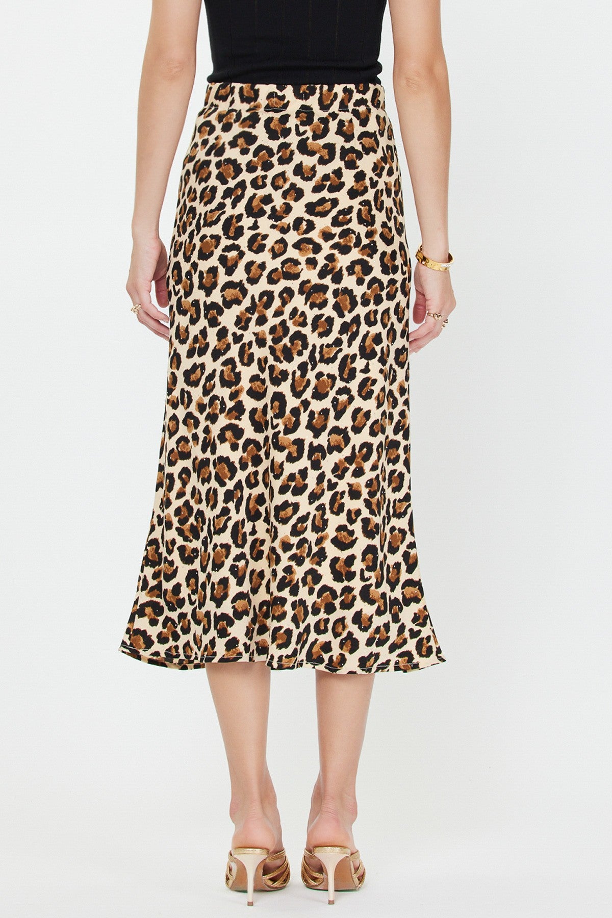 Bedazzled Leopard Skirt