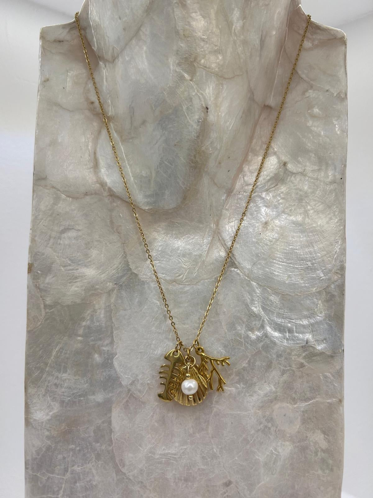 Ocean Cluster Necklace
