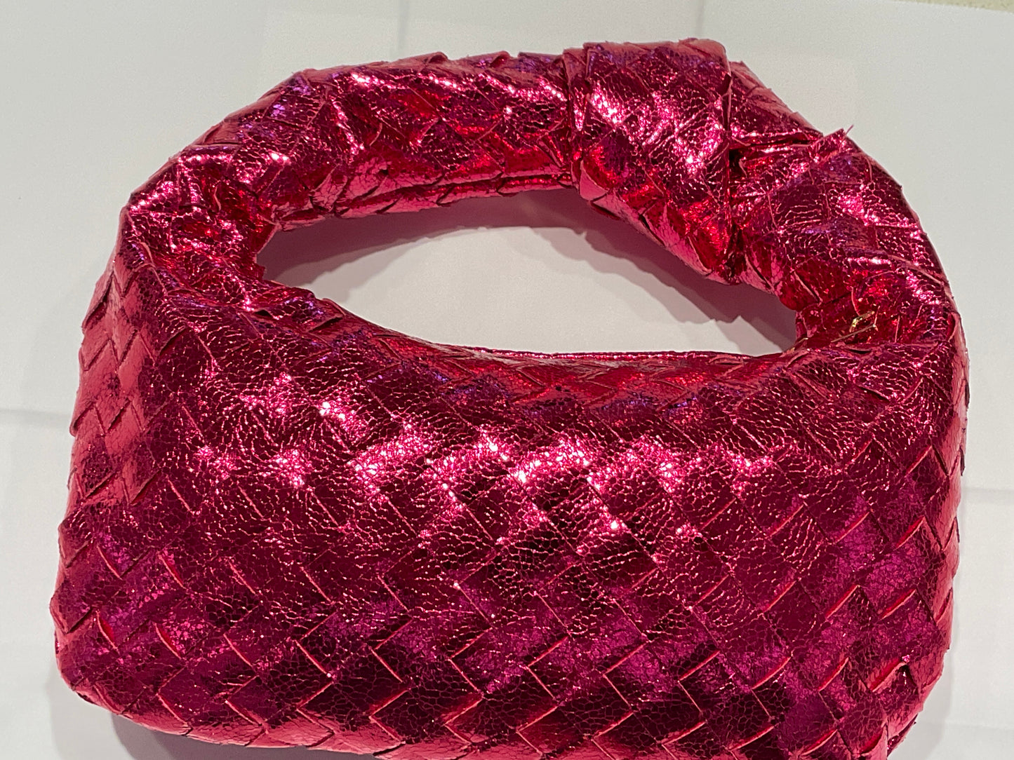 Bottega Metallic Purse