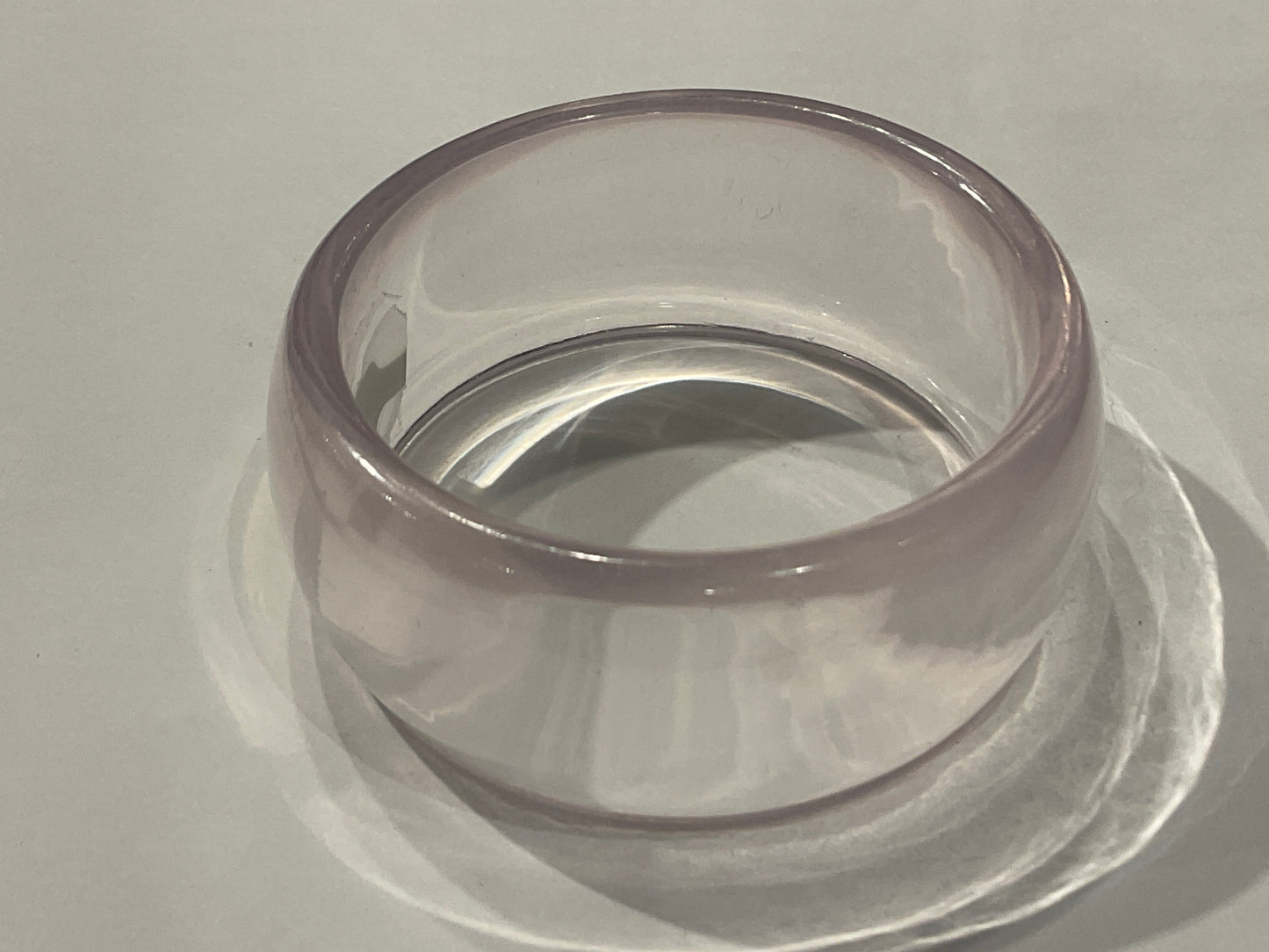Acrylic Clear Bangle