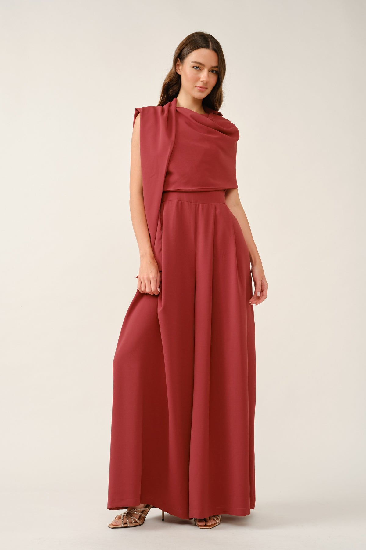 Dark Rose Jumpsuit