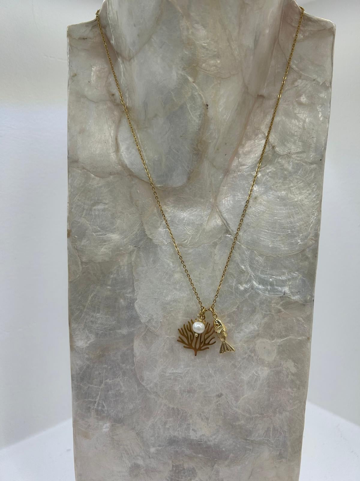 Ocean Cluster Necklace