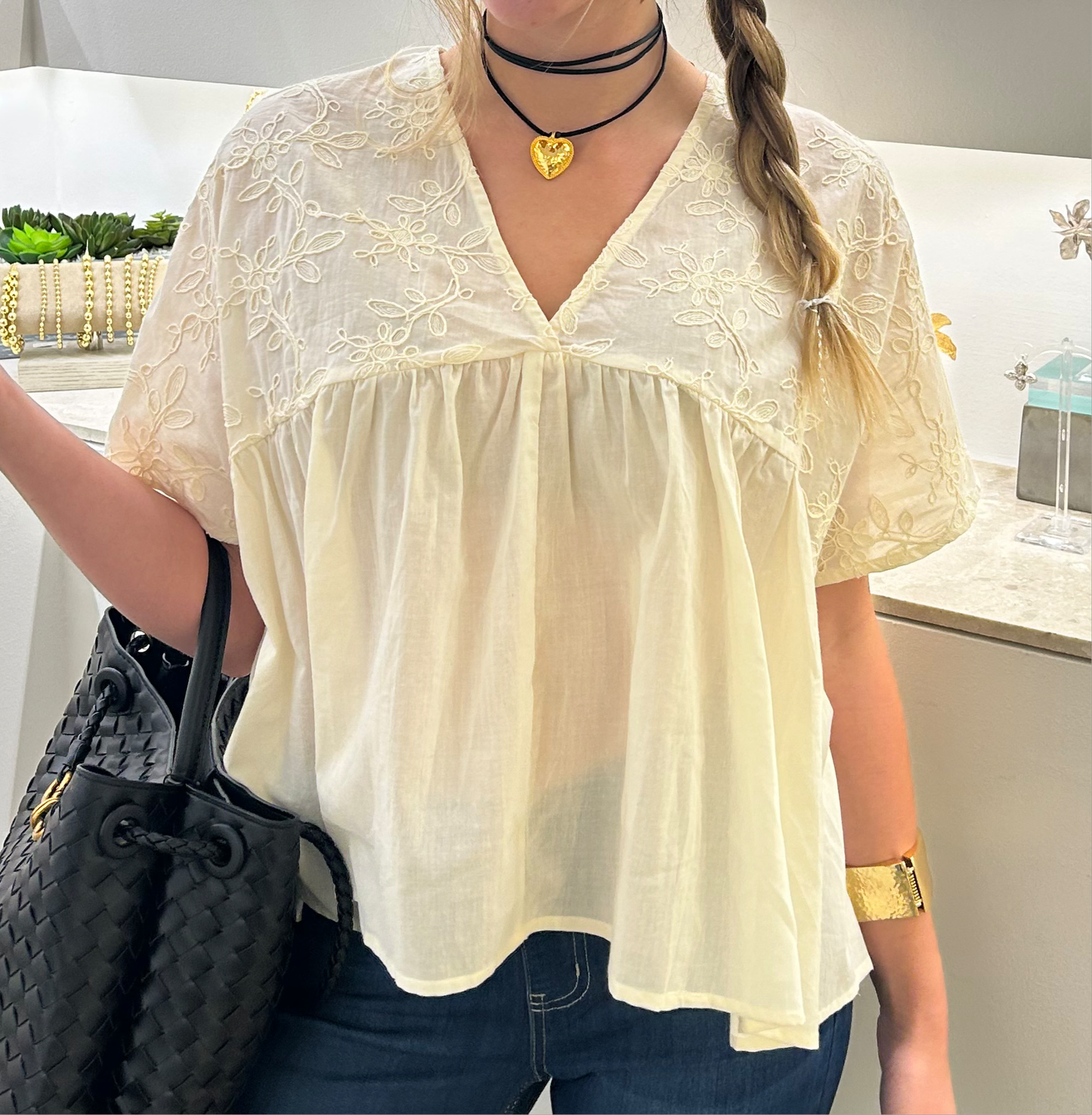 Taylor Flower Blouse