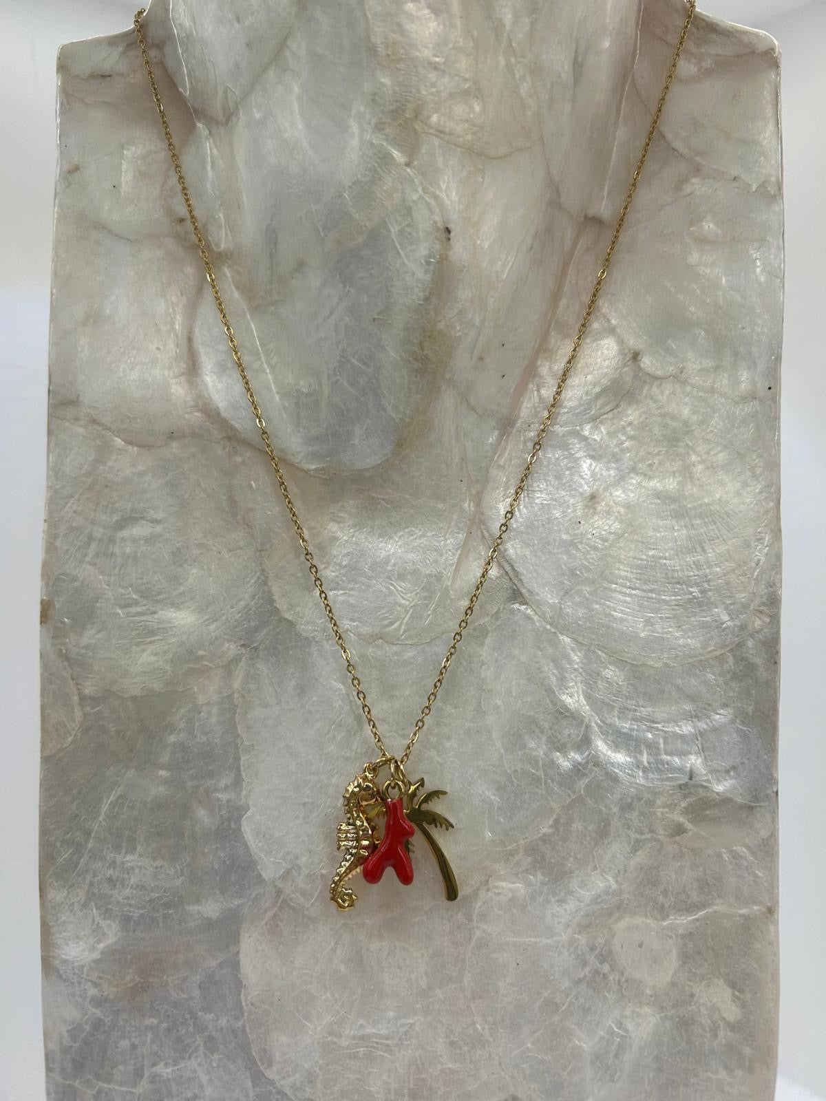 Ocean Cluster Necklace