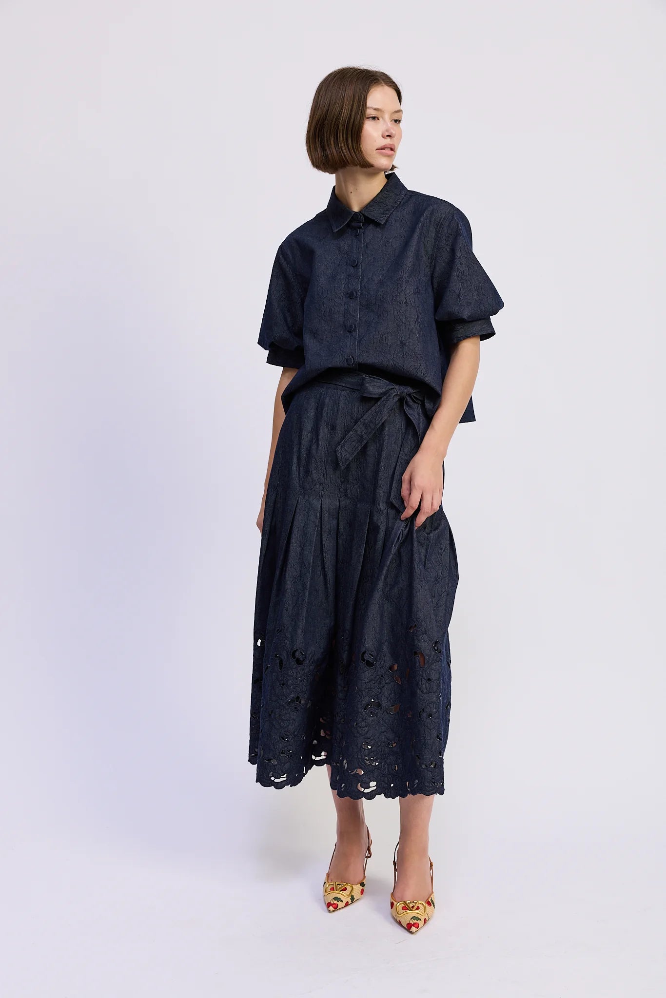 William Midi Skirt