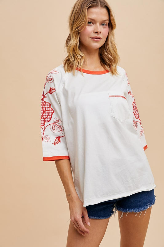 Boho Varsity Shirt