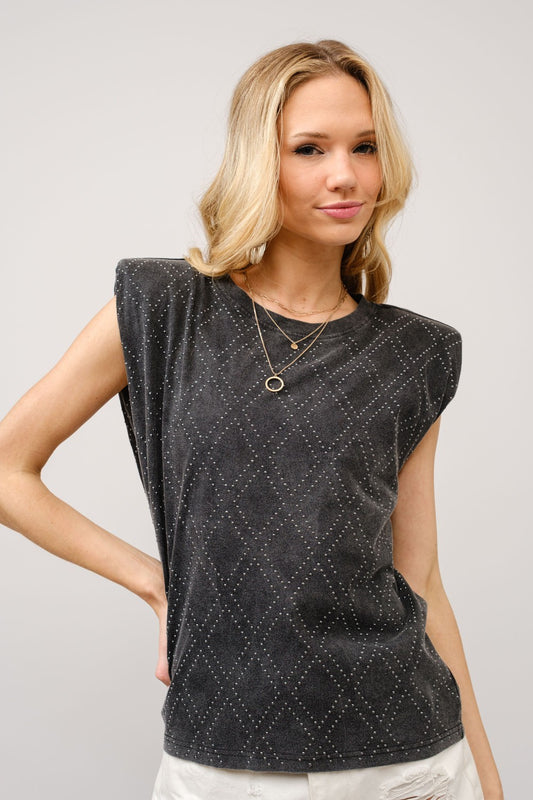 Tye Bedazzled Tee