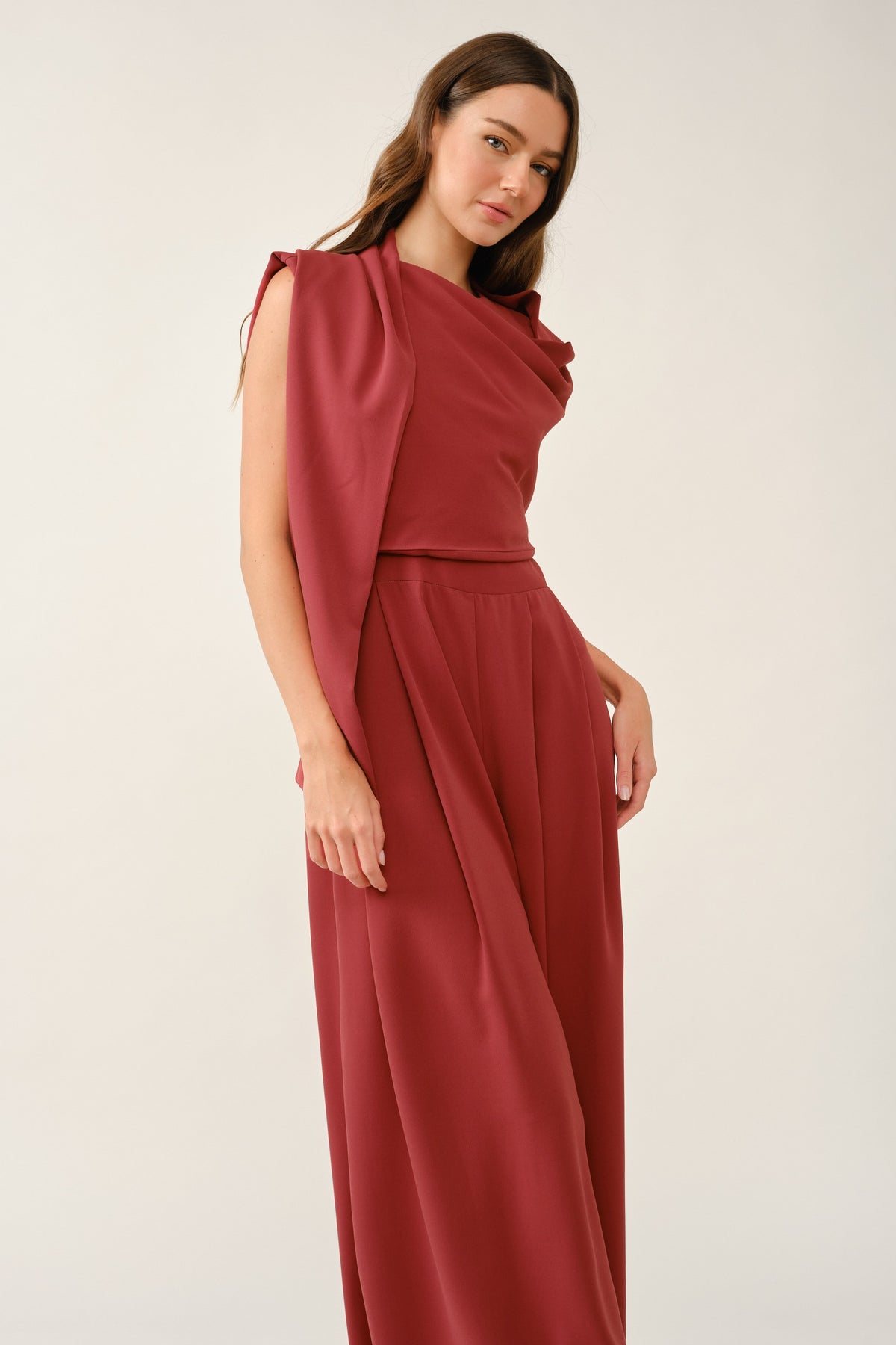 Dark Rose Jumpsuit