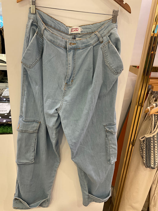 LT DENIM CARGO PANT OP032