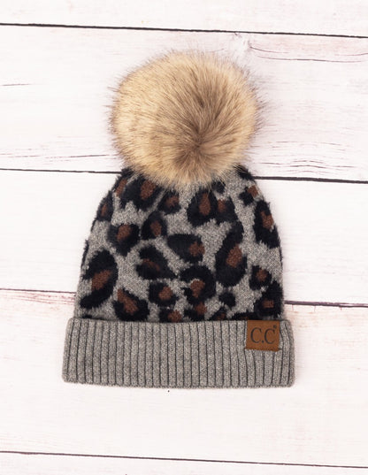 Leopard Beanie