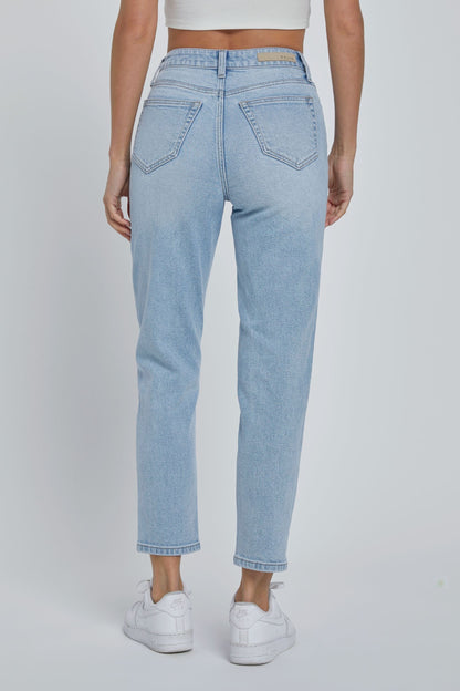 Eva High Rise Mom Jean