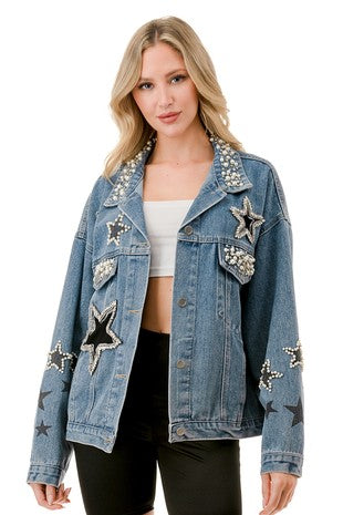 Star Girl Denim Jacket