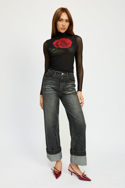 Edith Denim Pant