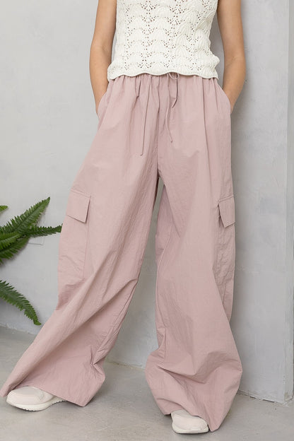 Mauve Cargo Pants