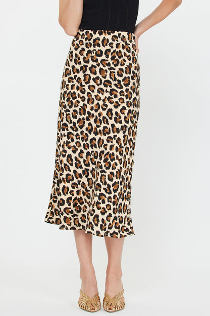Bedazzled Leopard Skirt