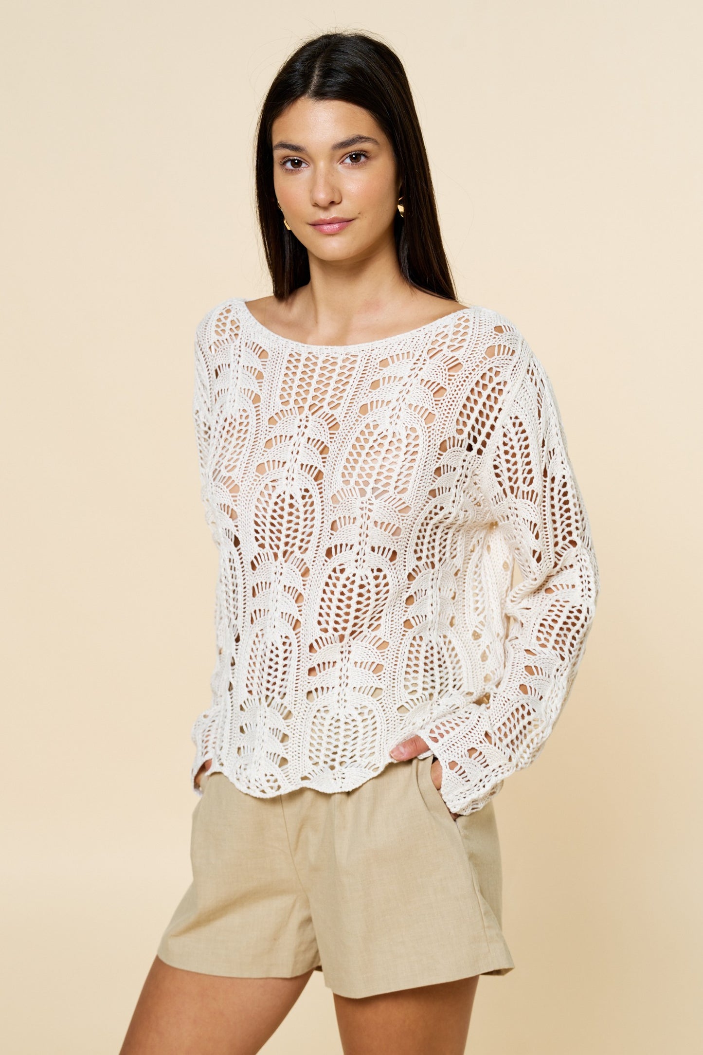 Heath Crochet Top (Finale Sale)