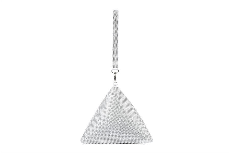 Geo Rhinestone Wristlet