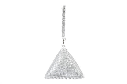 Geo Rhinestone Wristlet
