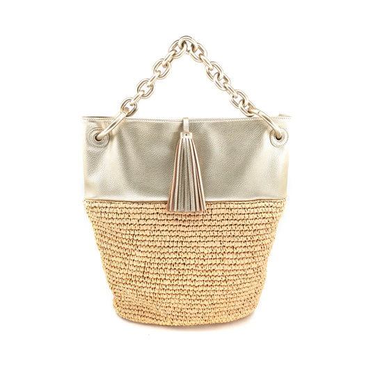 Ines Straw Bag