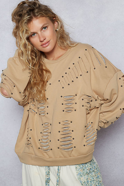 Gio Distressed Sweater