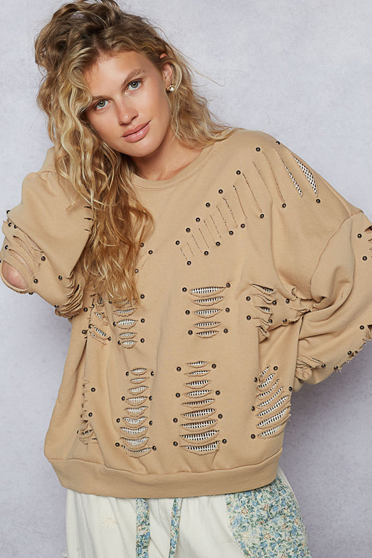 Gio Distressed Sweater