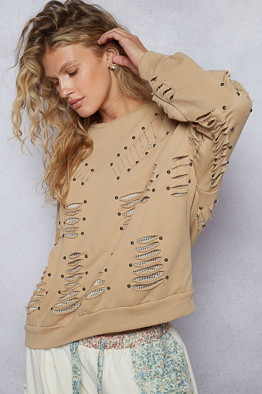 Gio Distressed Sweater