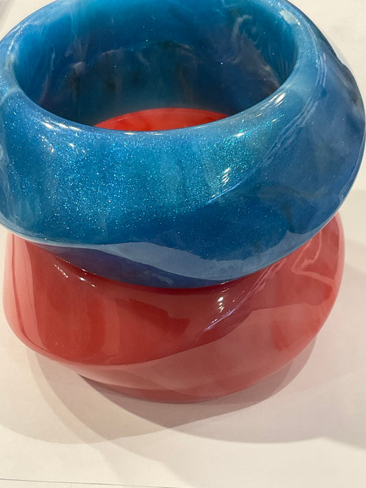Colored Acrylic Bangle