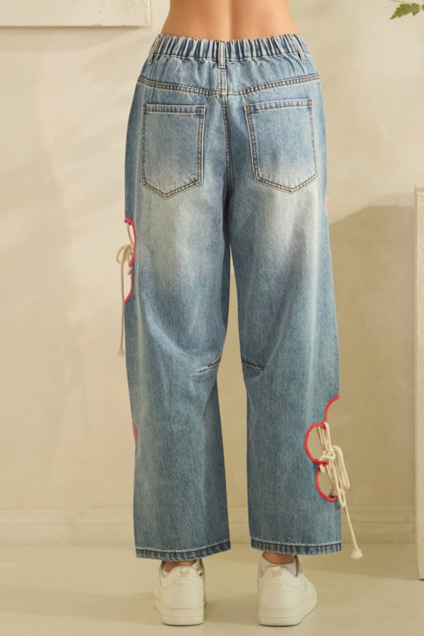 Flower Power Jean