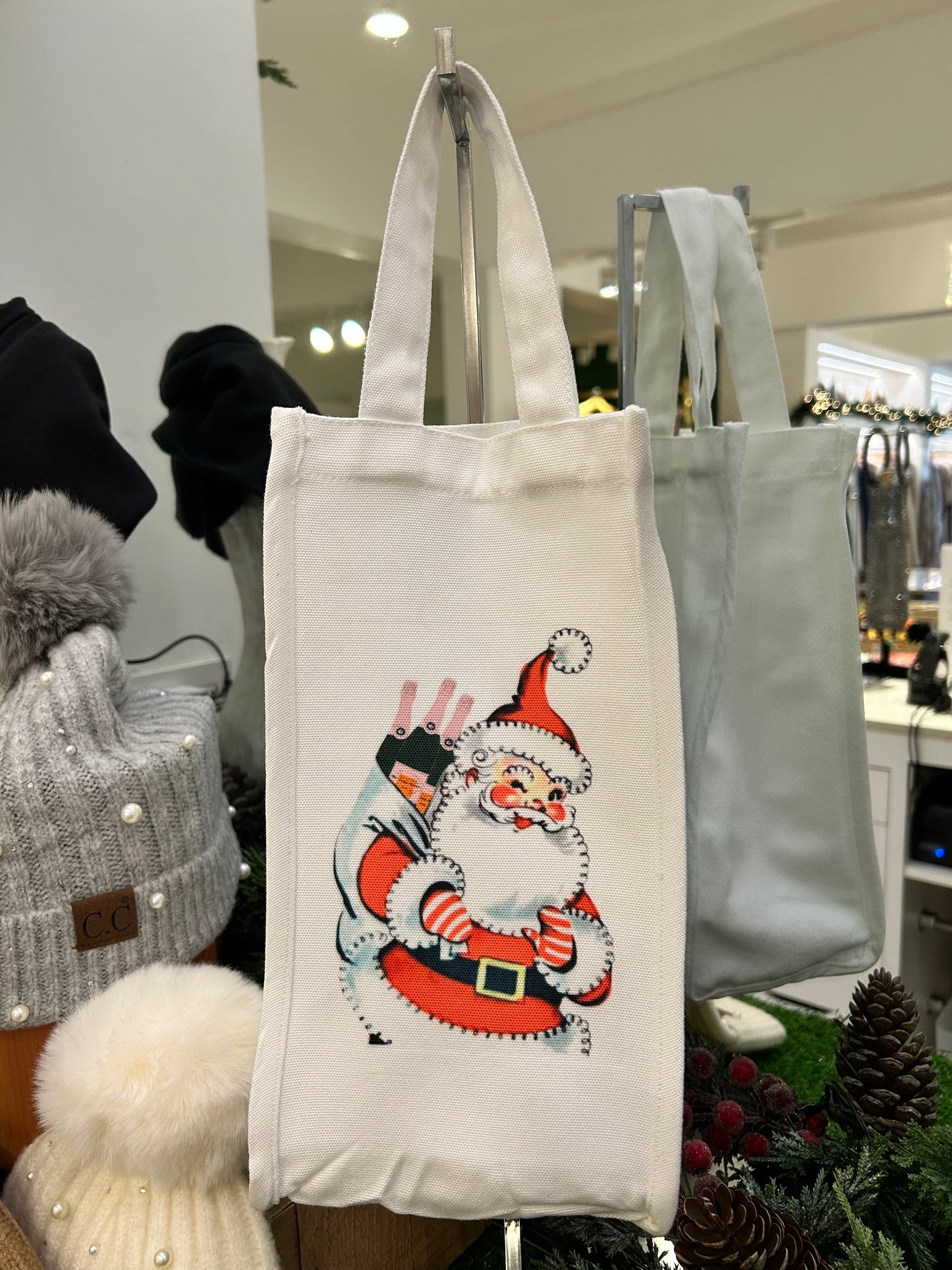 Fashion Santa Wine & Champagne Bag