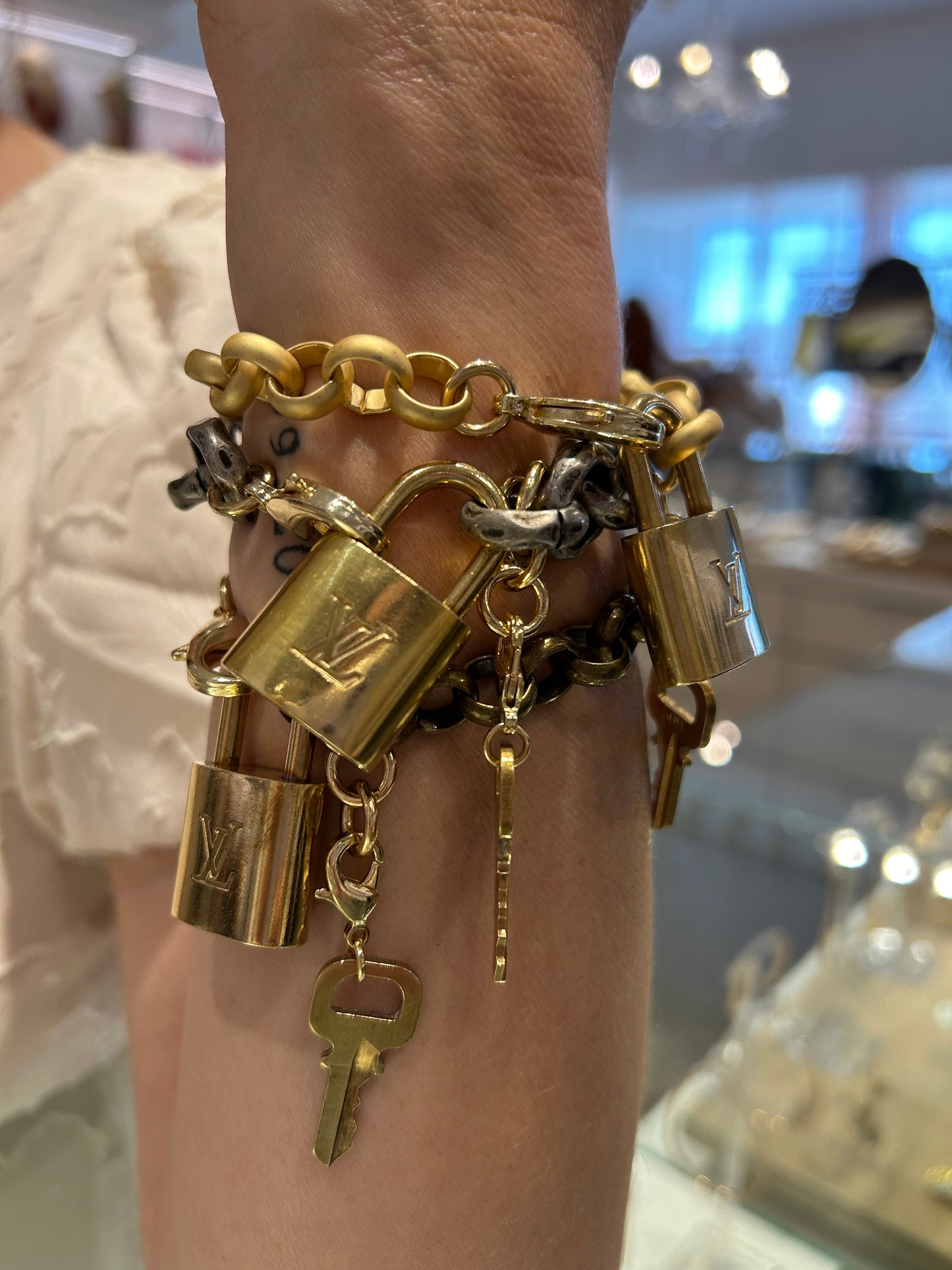 LV Lock Bracelet