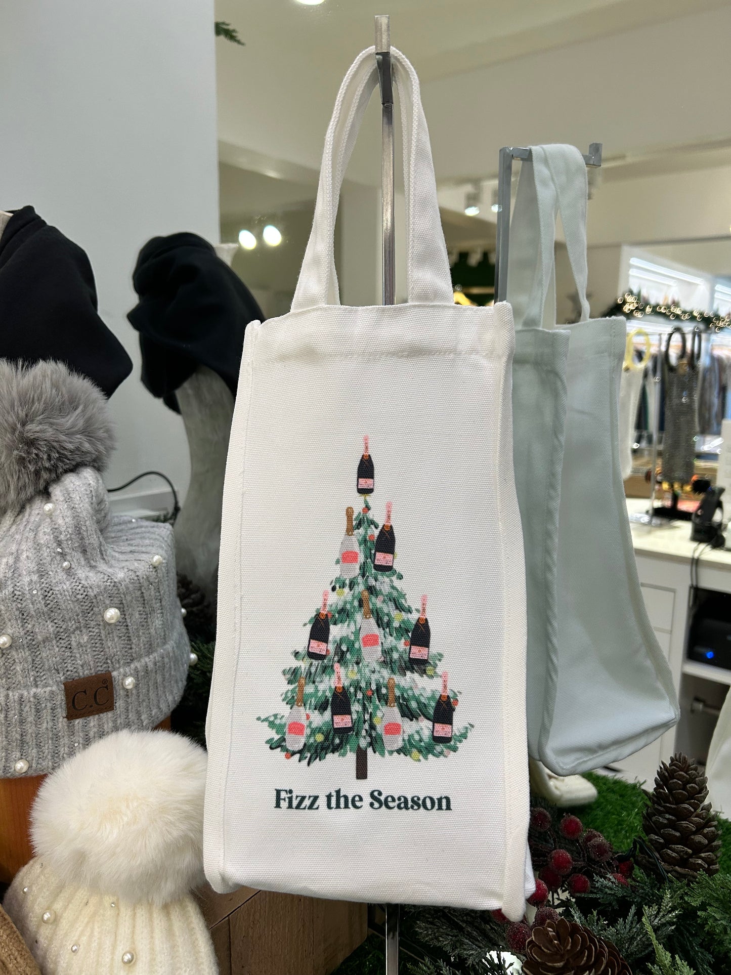 Fashion Santa Wine & Champagne Bag