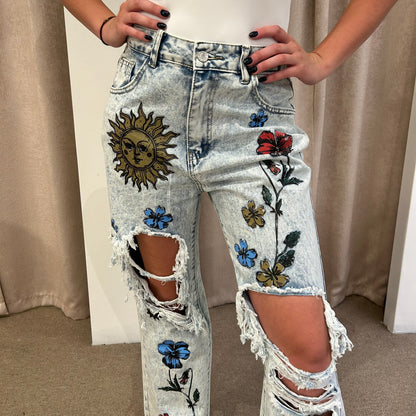 Stevie Denim Pants