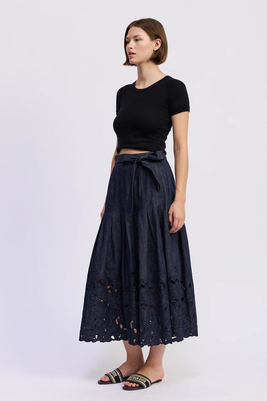 William Midi Skirt