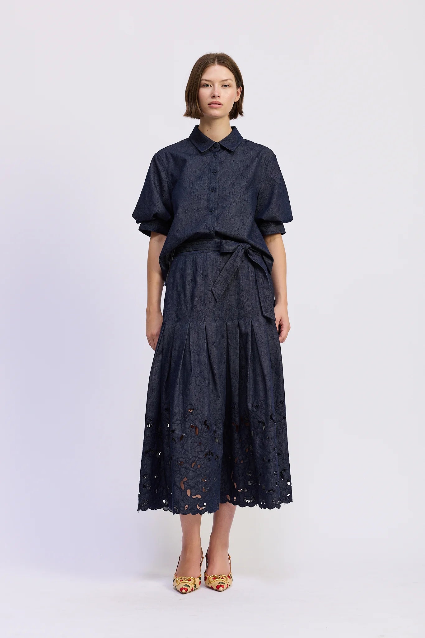 William Midi Skirt