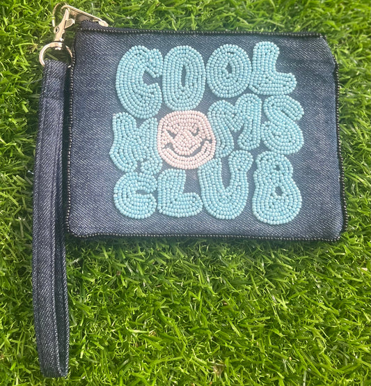 COOL MOMS CLUB COIN PURSE