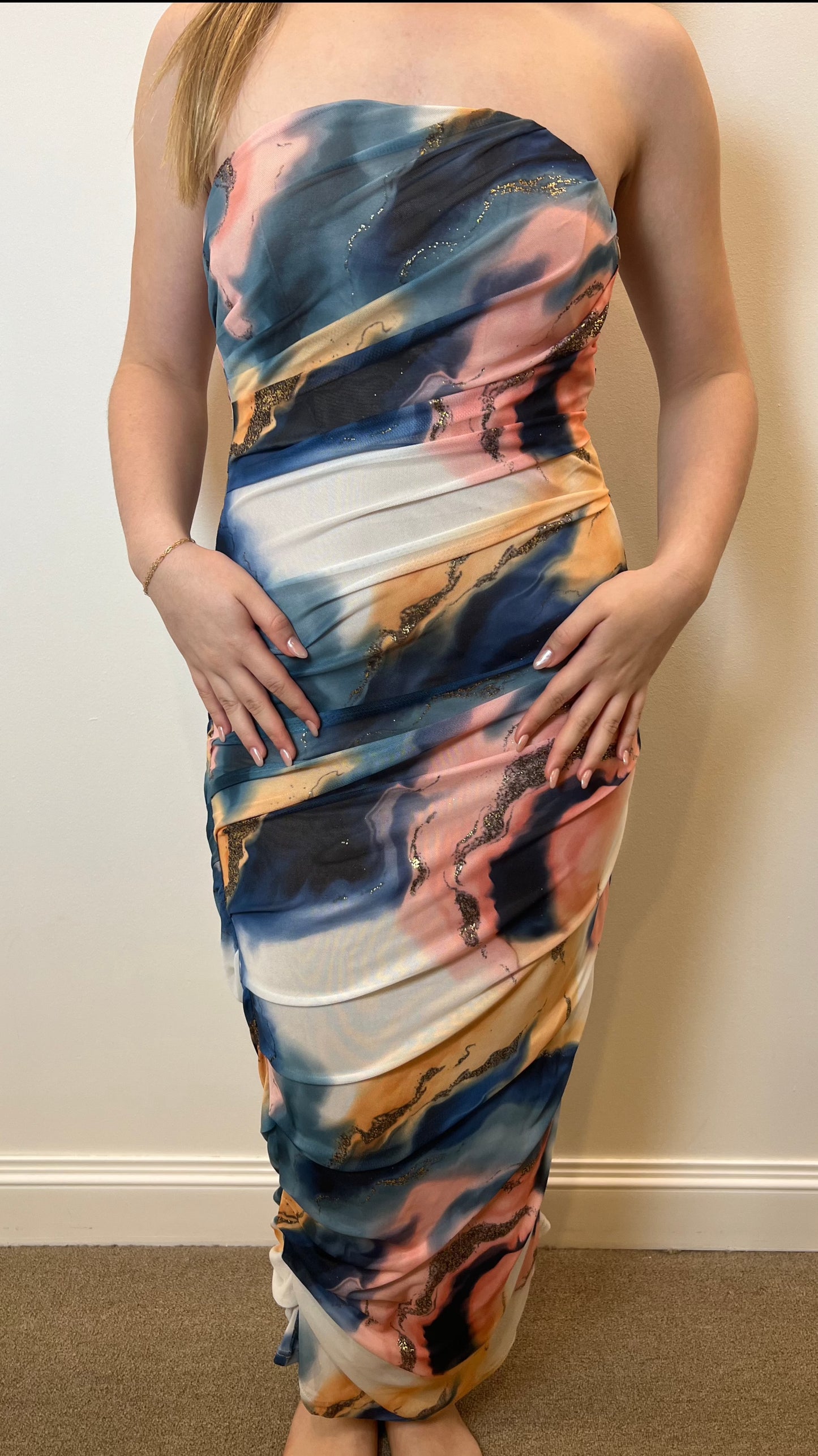 Marble Tube Dress