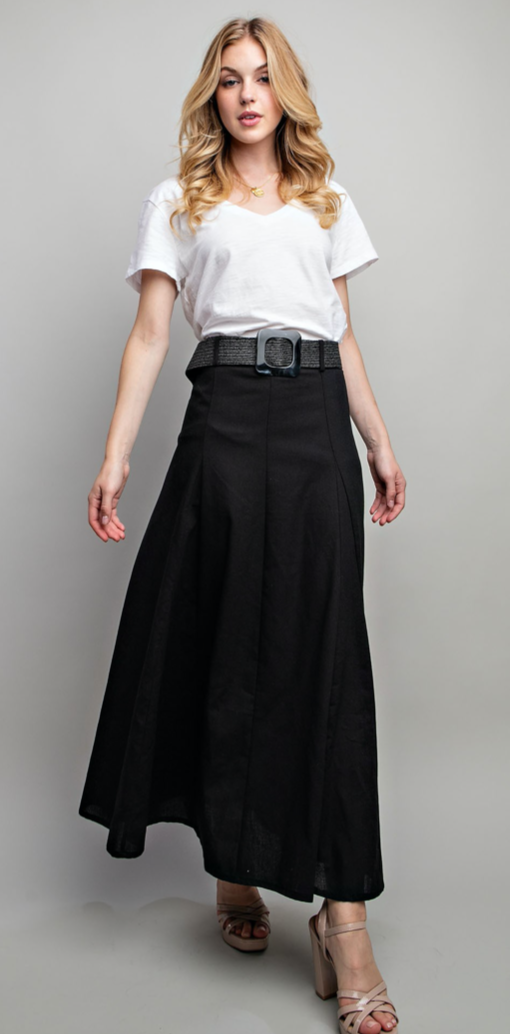 ZURIM LINEN MAXI SKIRT