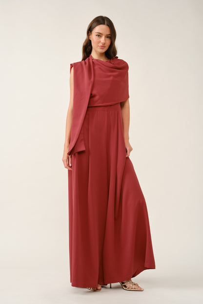 Dark Rose Jumpsuit