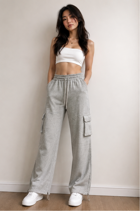 Cargo Pocket Sweat Pants