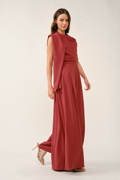 Dark Rose Jumpsuit