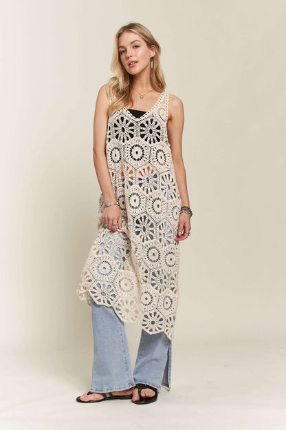 Carissa Crochet Dress