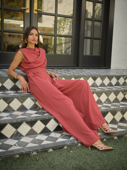 Dark Rose Jumpsuit